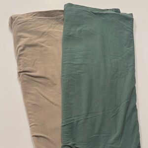 Two snuggle me swaddles